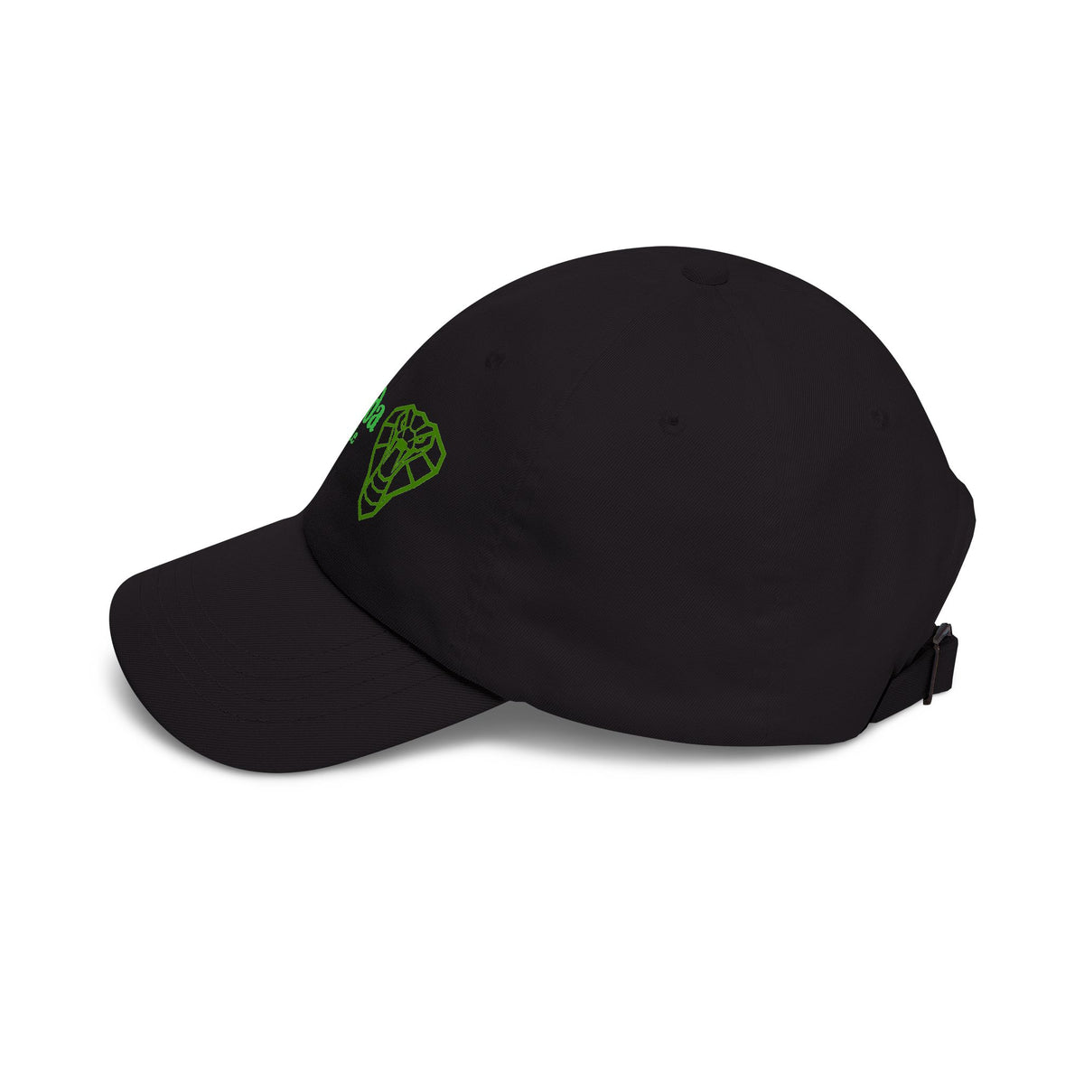 NaKonda & Reptile Snake Logo Dad Cap — Embroidered Green Cobra Hat