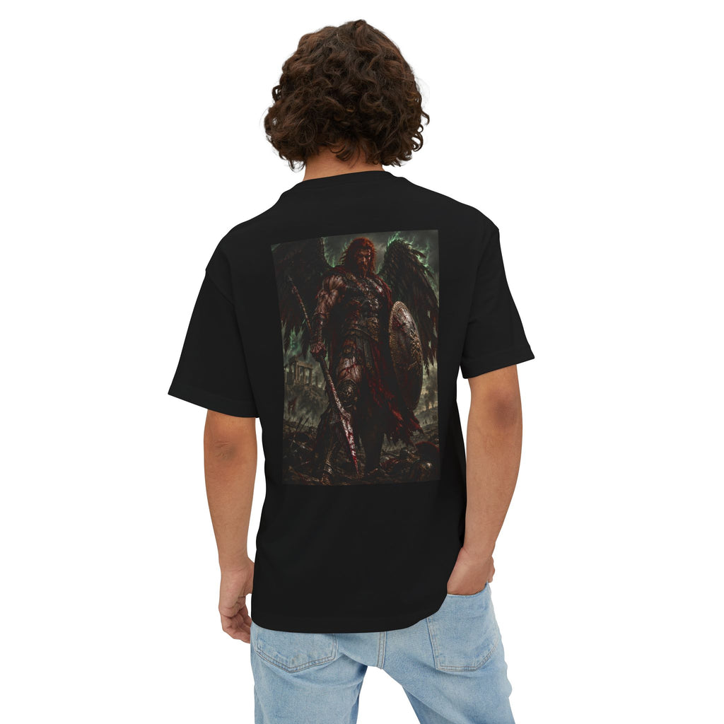 NaKonda Arcs Tee — Greek Gods Edition "Be a Reptile" Oversized Boxy T‑Shirt