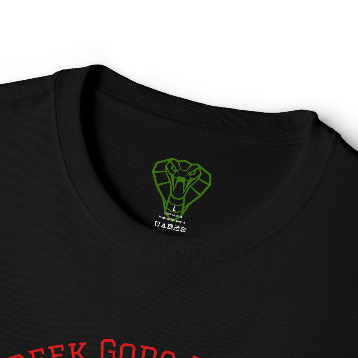 NaKonda Arcs Tee — Greek Gods Edition "Be a Reptile" Oversized Boxy T‑Shirt